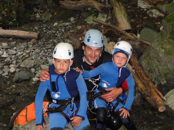 Parcours canyoning et spéléologie Bons-en-Chablais